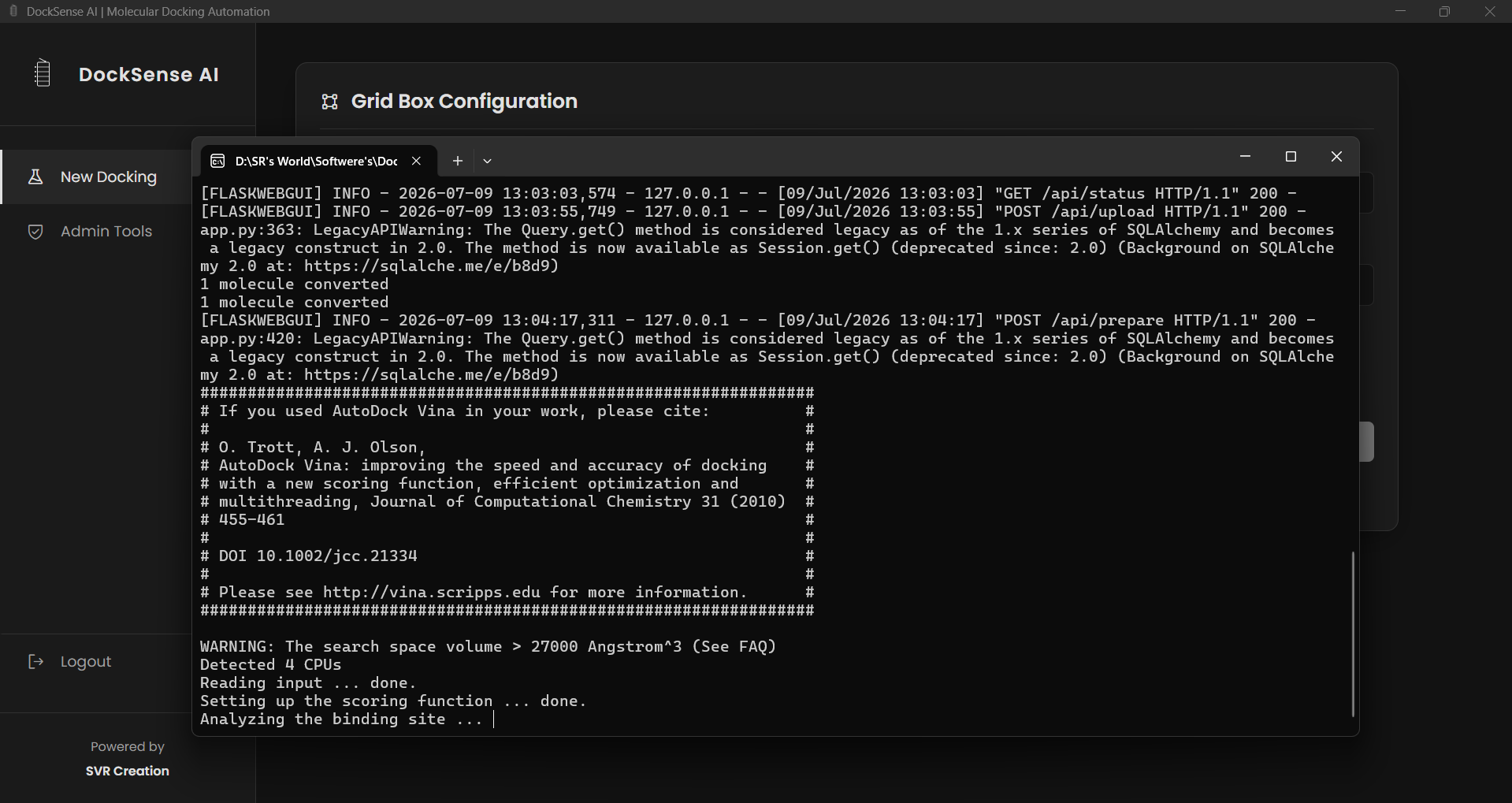 Terminal Output